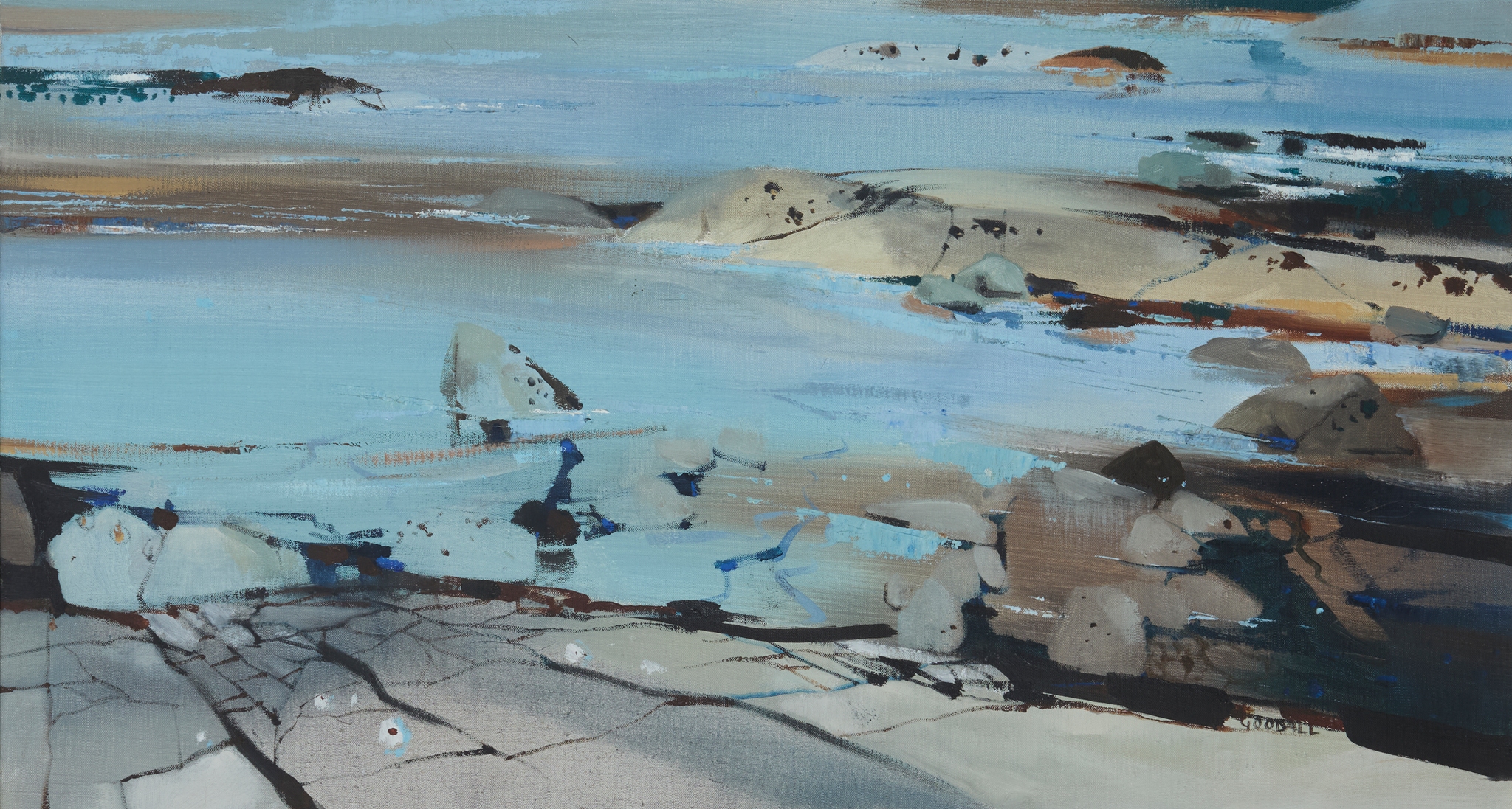 OSCAR GOODALL R.S.W. (SCOTTISH B.1924)