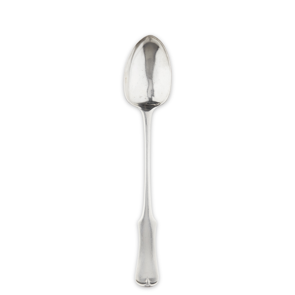 A GEORGE III SERVING SPOON