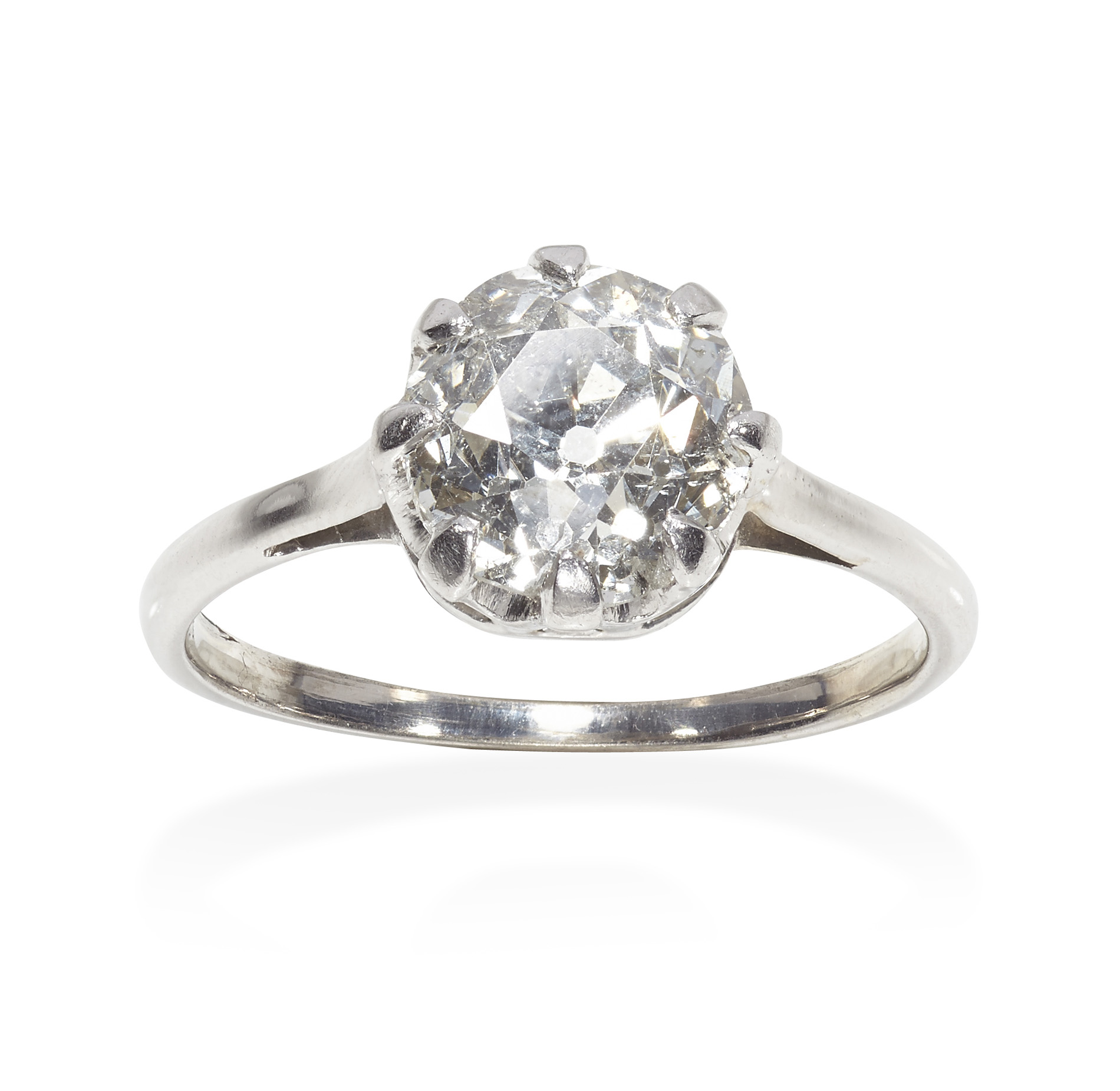 A single stone diamond ring