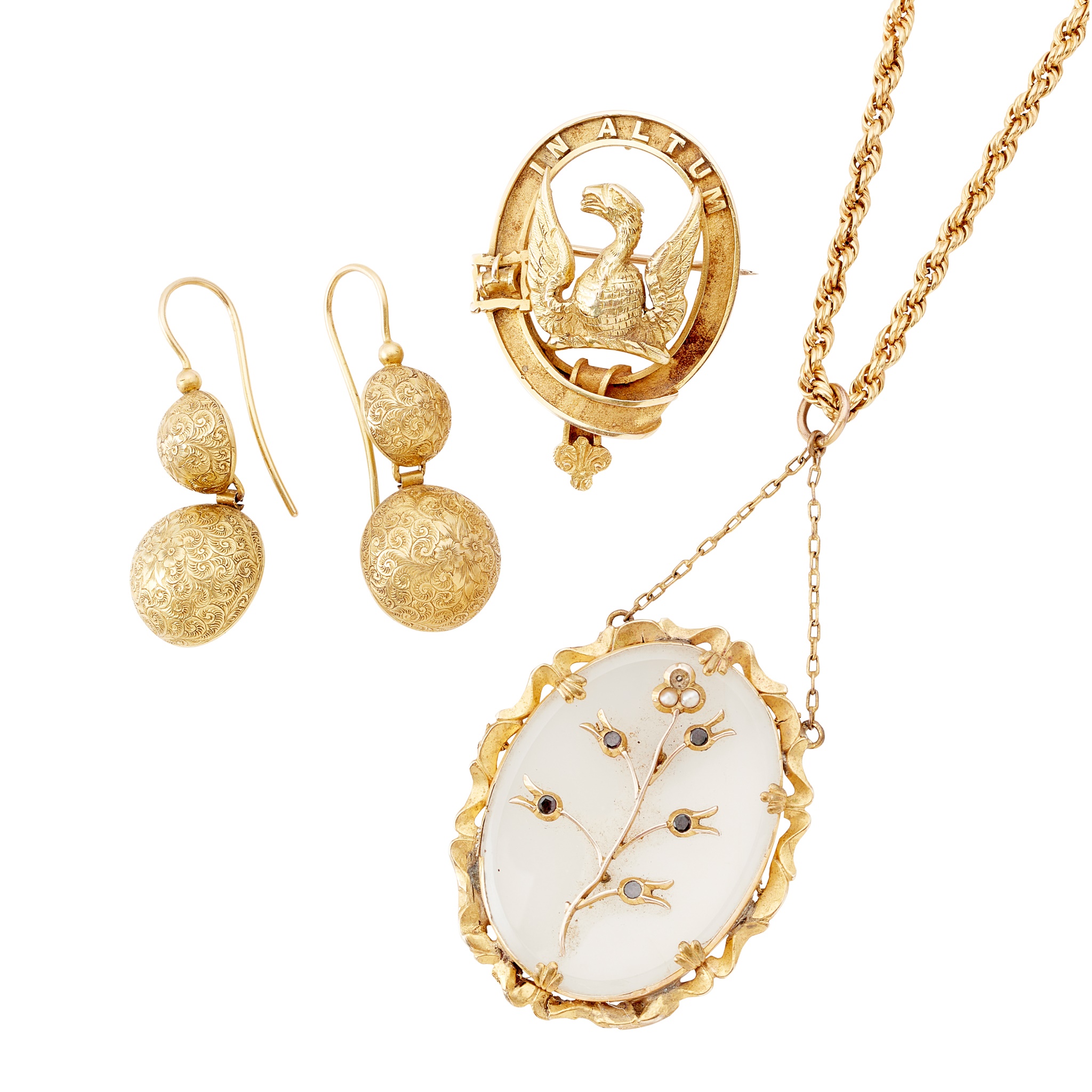 A collection of Victorian jewellery