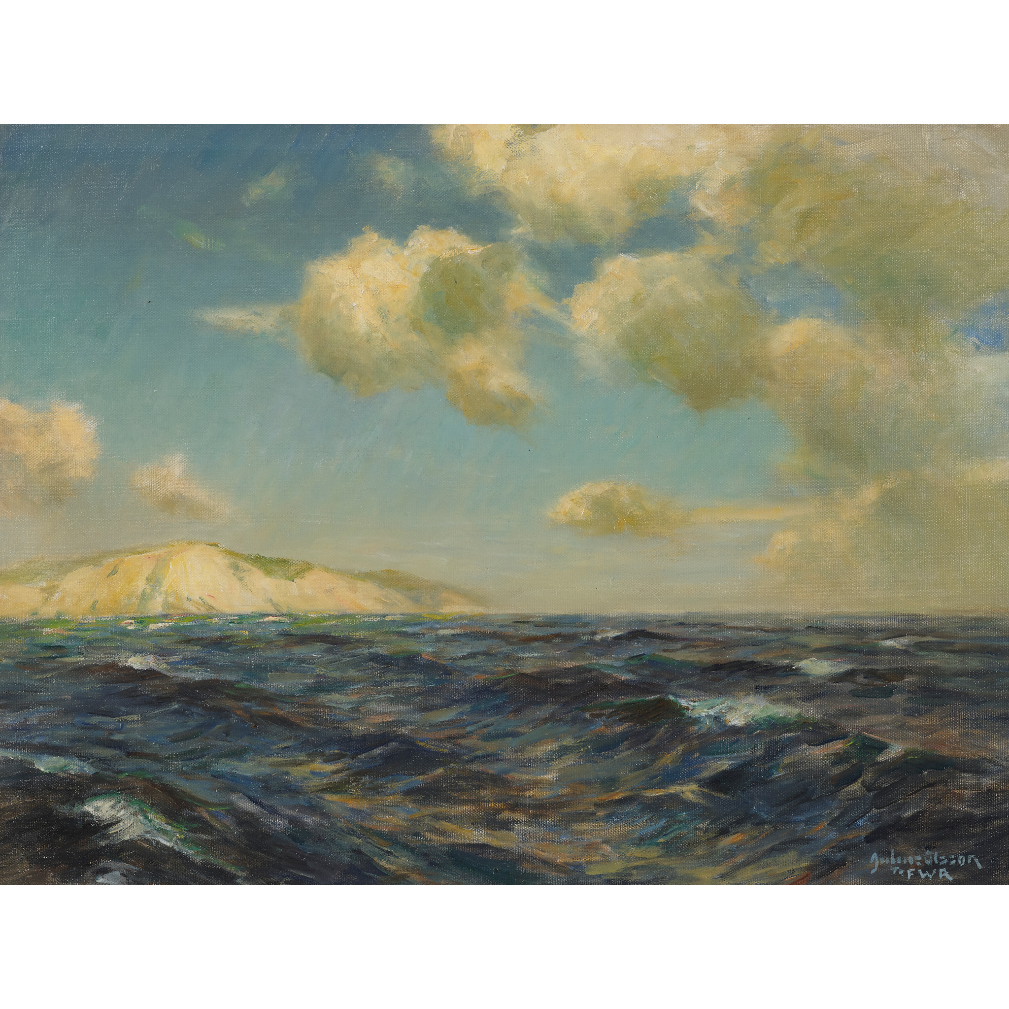 JULIUS OLSSON (BRITIS 1864-1942)
