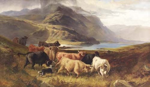 JOSEPH ADAM (FL1858-1916) AND JOSEPH DENOVAN ADAM R.S.A., R.S.W. (1842-1896)