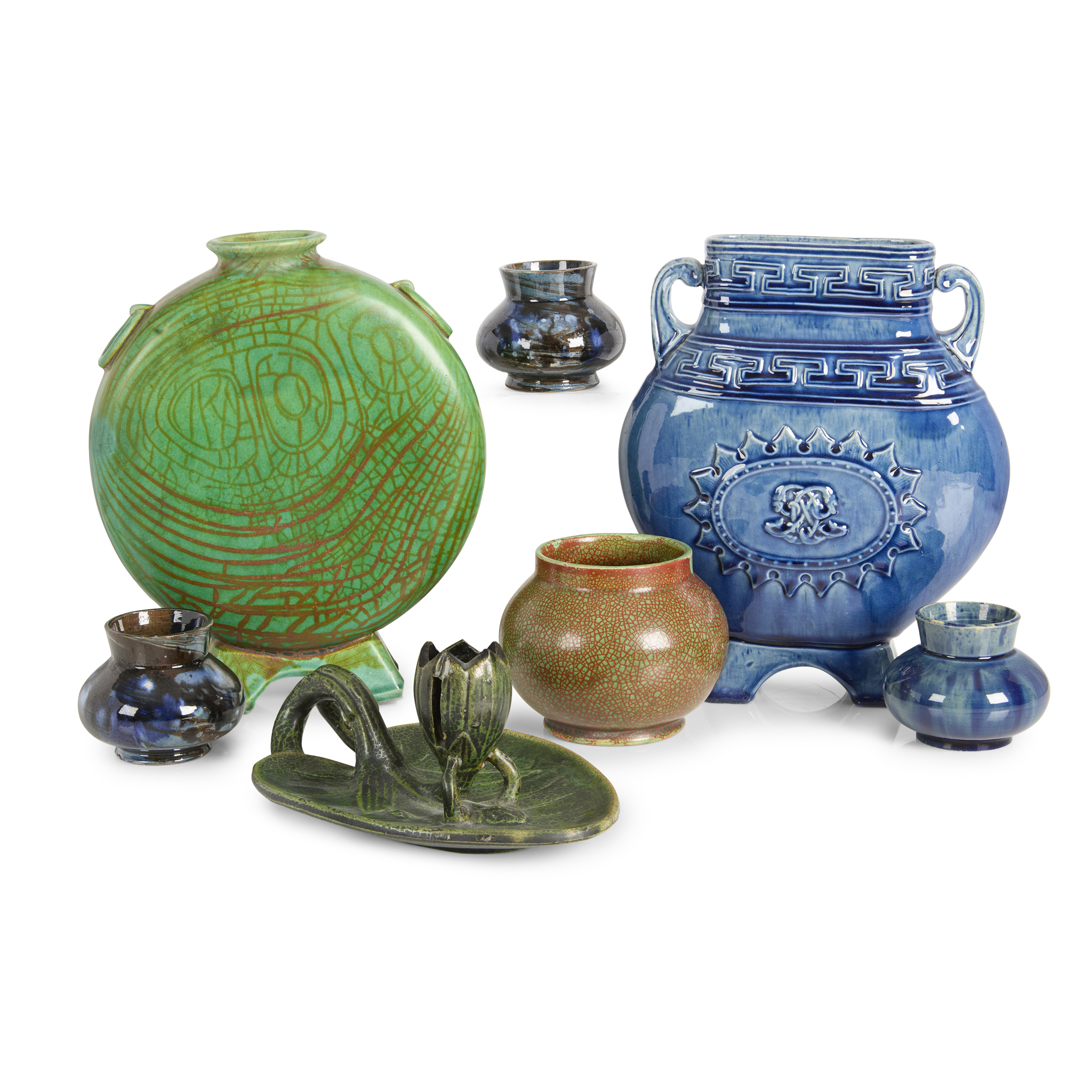 COLLECTION OF DUNMORE POTTERY