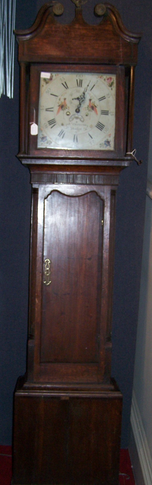 A George III period mahogany longcase clock