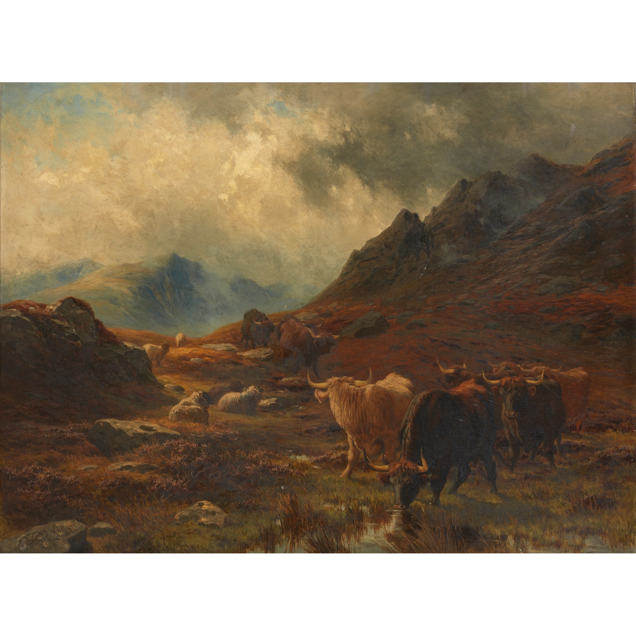 ALFRED GREY R.H.A. (IRISH FL.1864-1913)