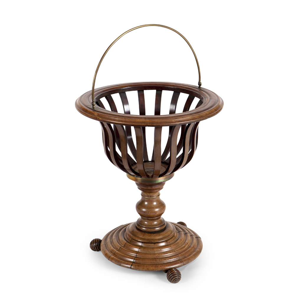 A DUTCH MAHOGANY OYSTER BUCKET