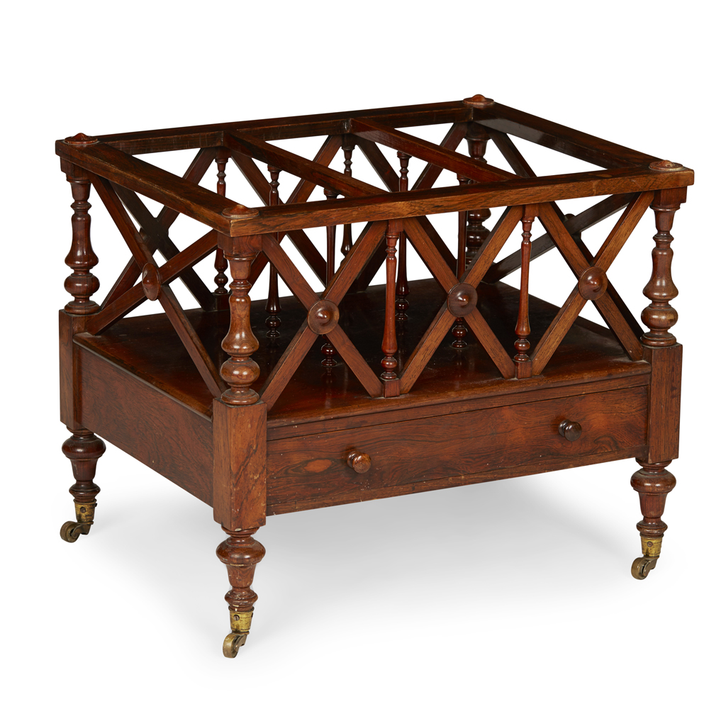 WILLIAM IV ROSEWOOD CANTERBURY