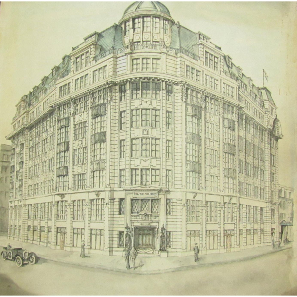 Heaps, Stanley A., original illustration - London Underground