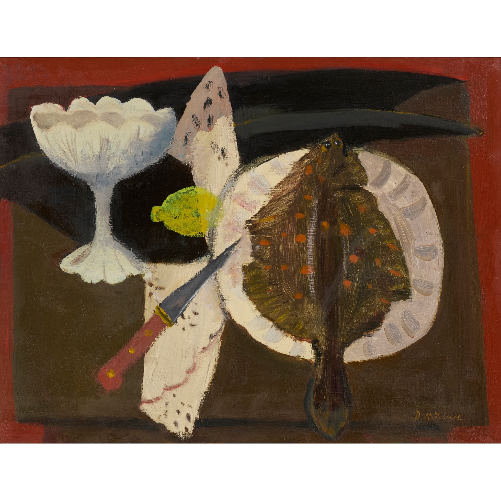 DAVID MCCLURE R.S.A., R.S.W., R.G.I. (SCOTTISH 1926-1998)