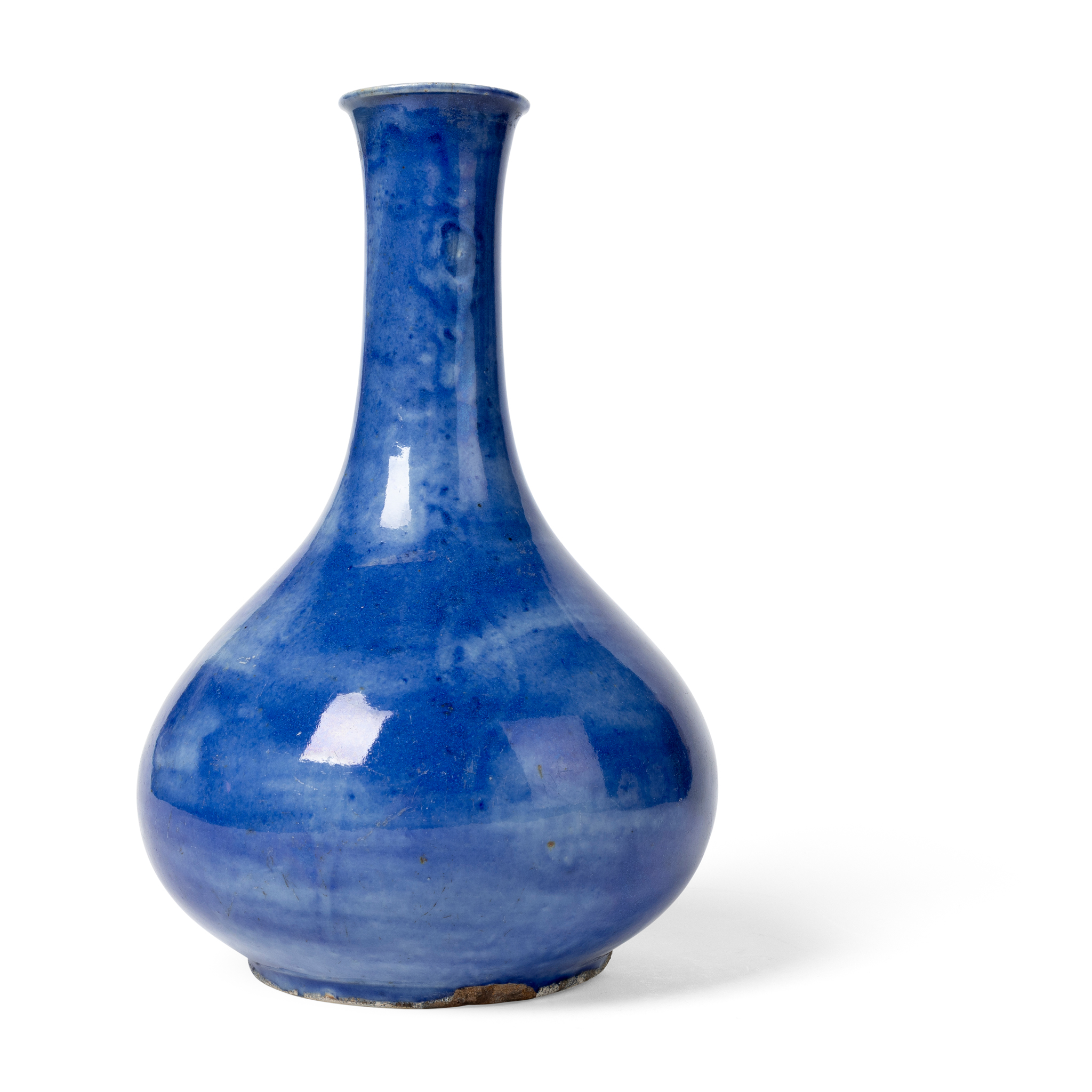 KOREAN BLUE-GLAZED WINE BOTTLE