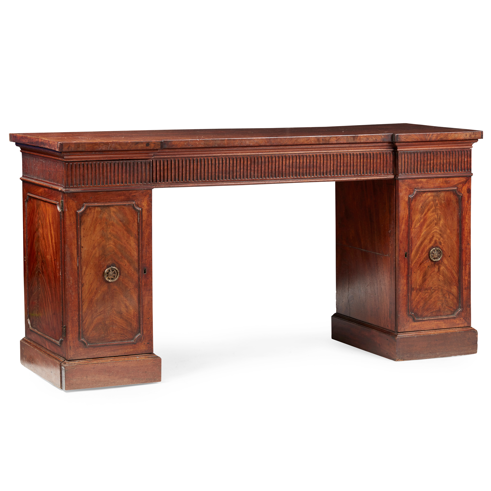 GEORGE III MAHOGANY SIDEBOARD