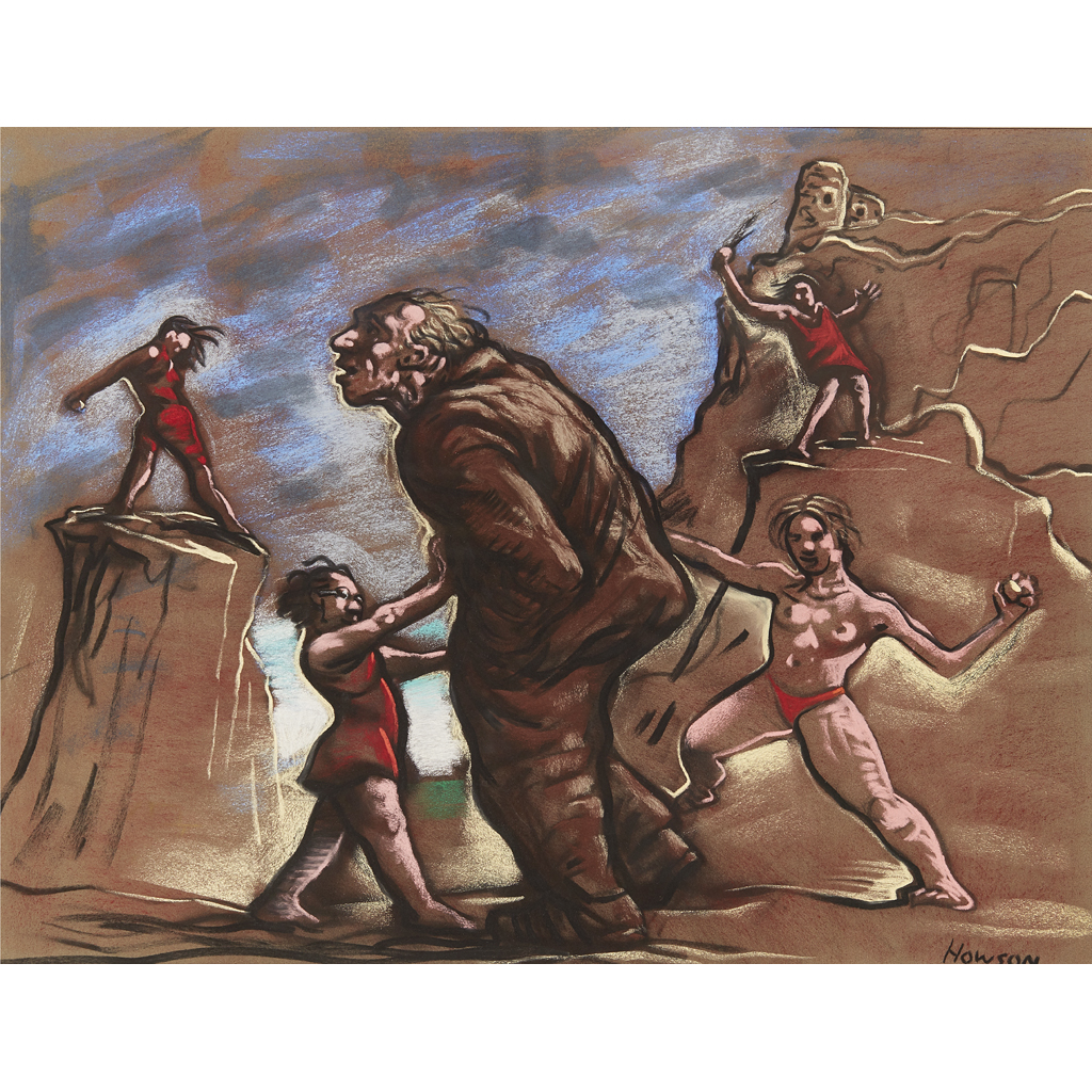 PETER HOWSON O.B.E. (SCOTTISH B.1958)