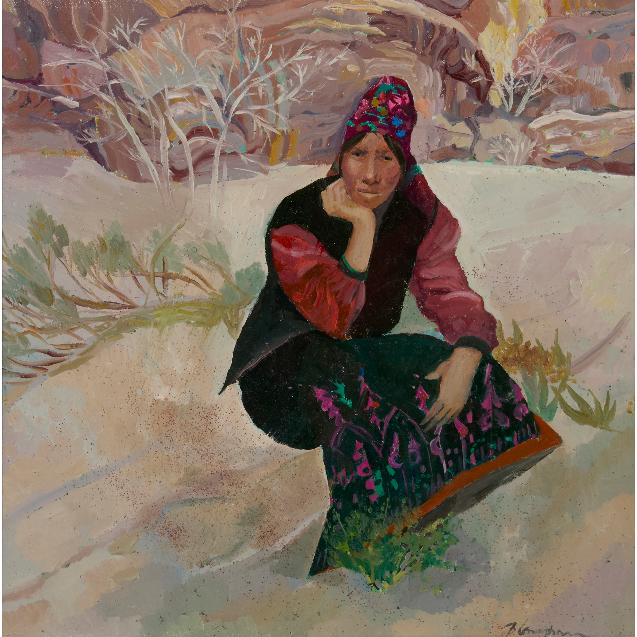 BRENDA LENAGHAN R.S.W. (SCOTTISH 1941-2020)