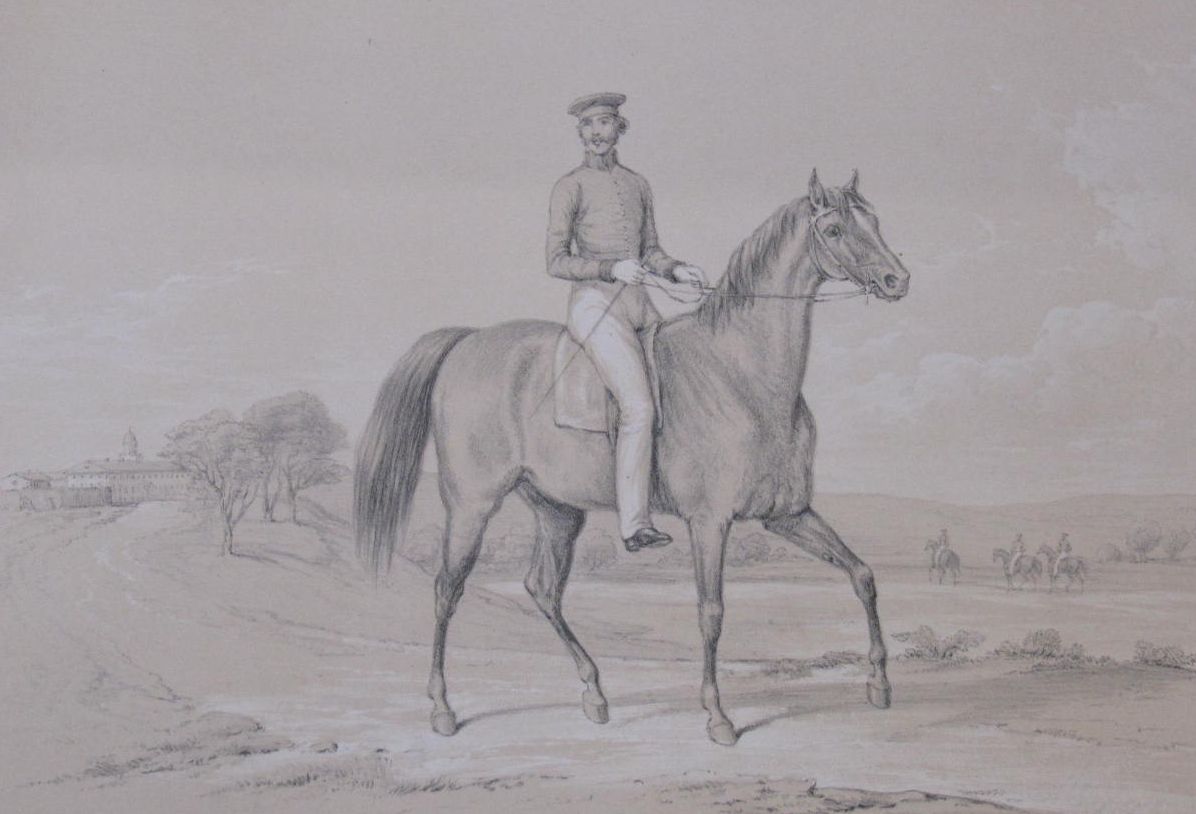 Equestrian - Six sketches in lithography.