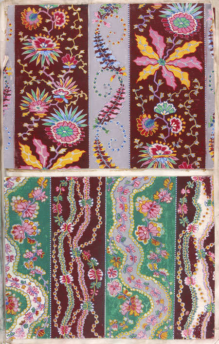 Paisley Textiles, original watercolours