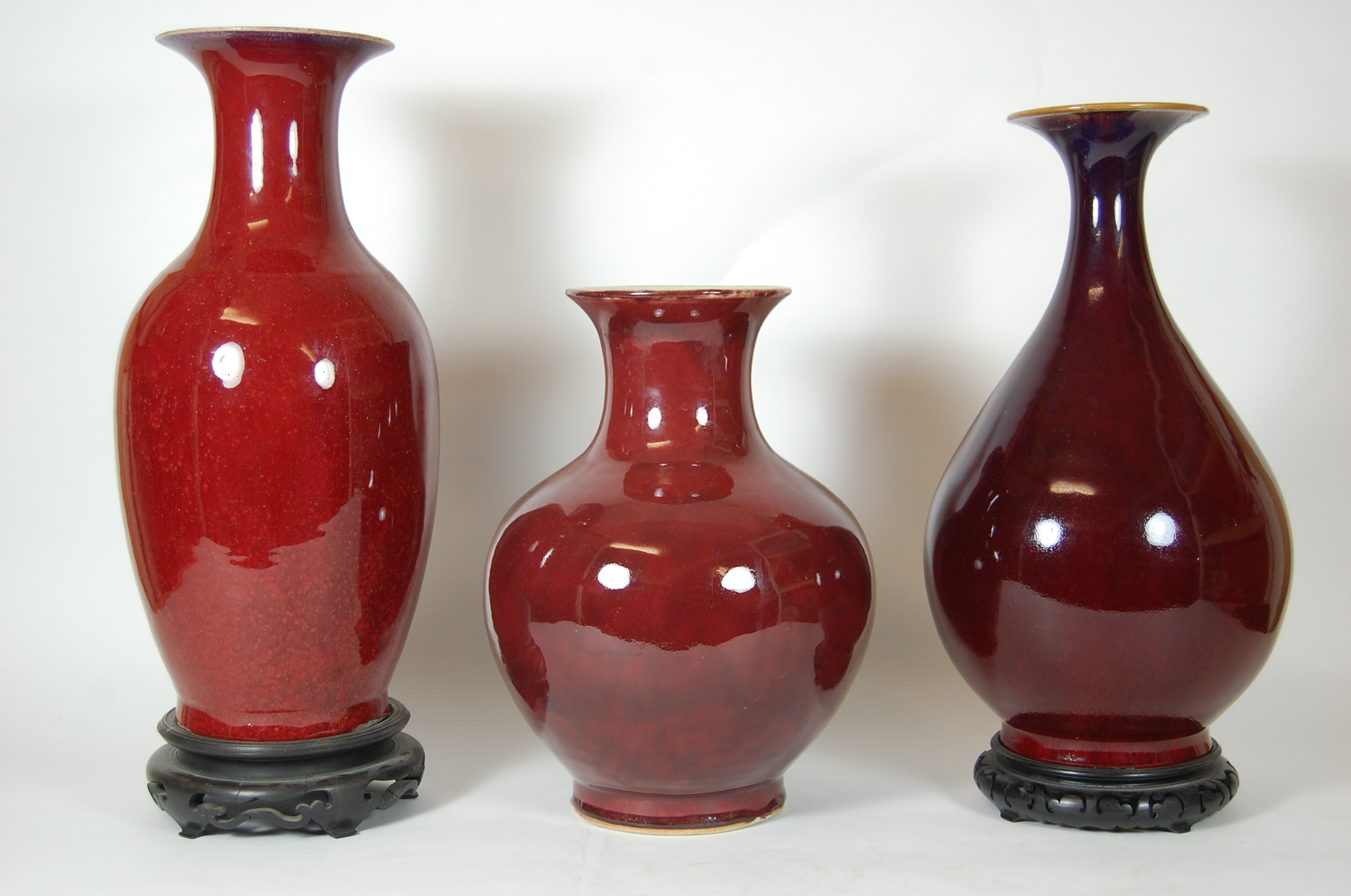 An 18th century Chinese sang de boeuf vase