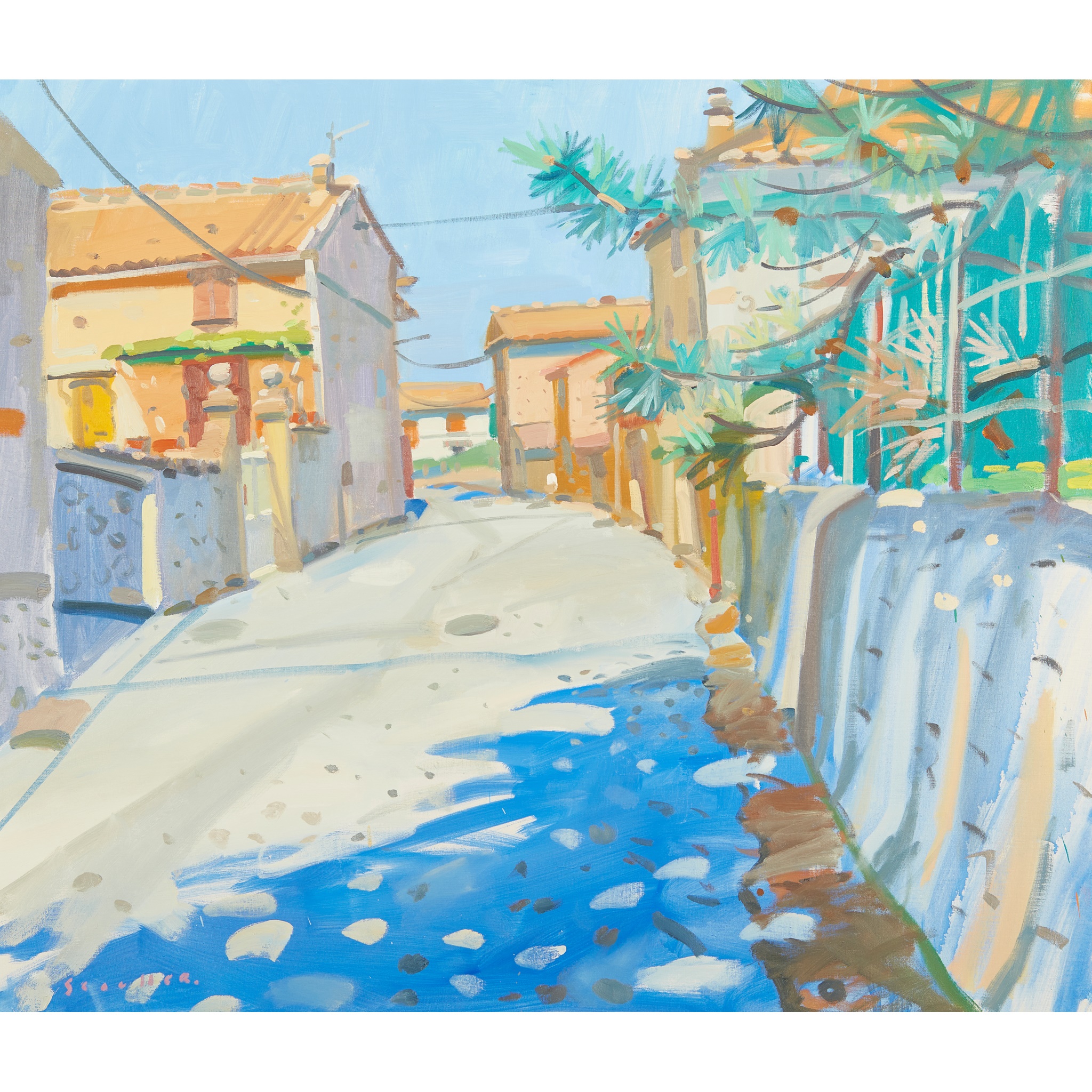 GLEN SCOULLER R.S.W., R.G.I. (SCOTTISH 1950-)