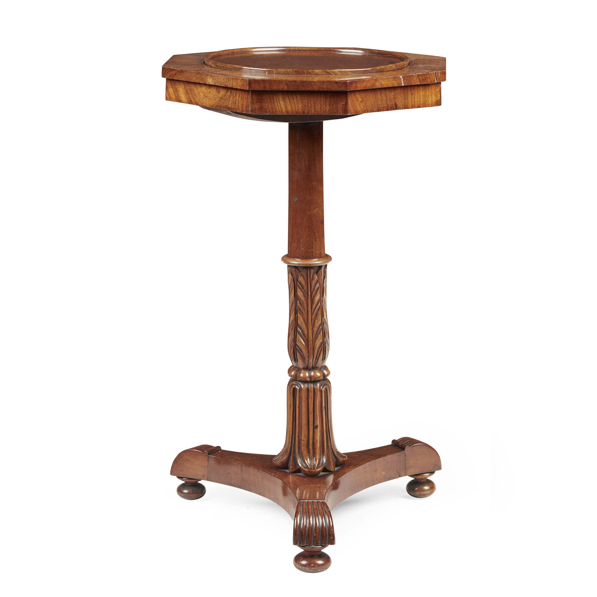GEORGE IV MAHOGANY BASIN STAND