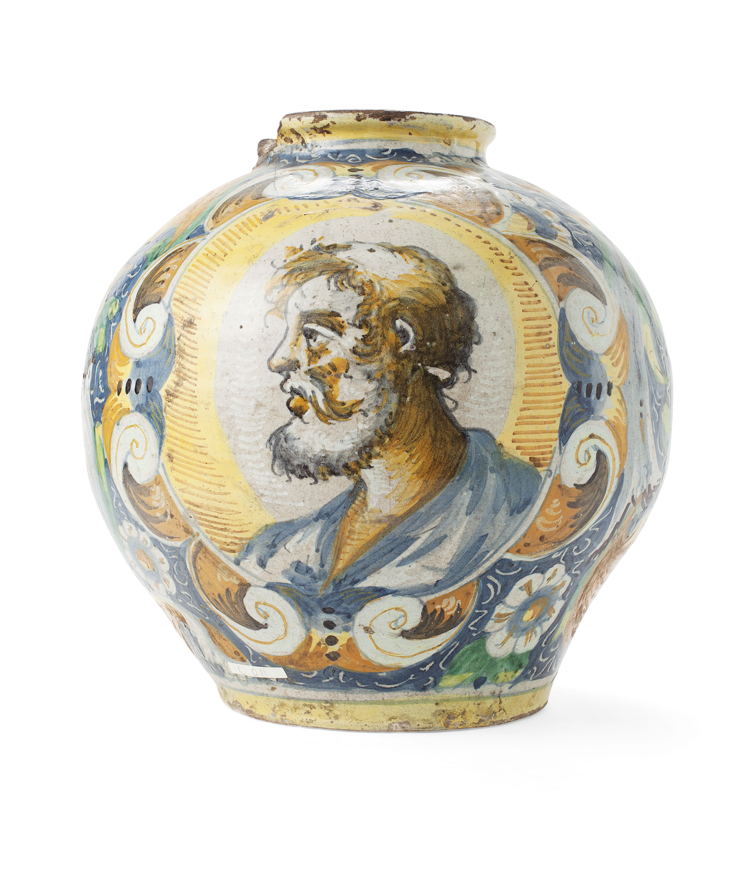 ITALIAN MAIOLICA JAR