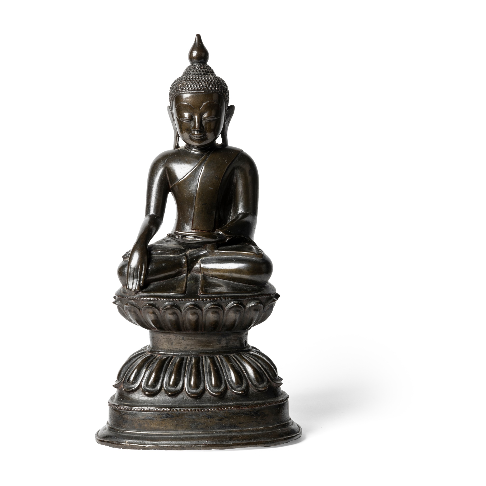 BRONZE FIGURE OF BUDDHA SHAKYAMUNI