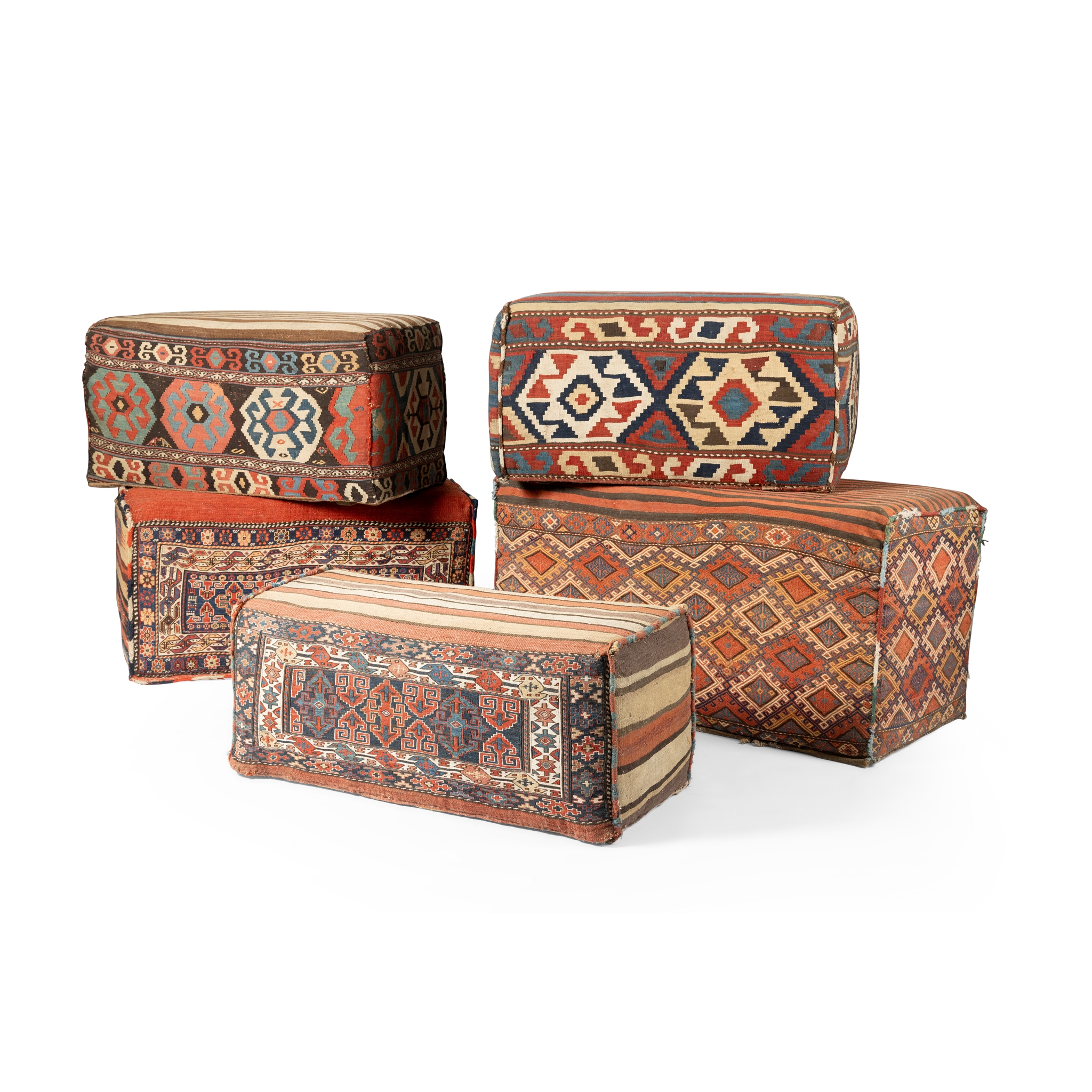 FIVE SHAHSAVAN CRADLE BAGS
