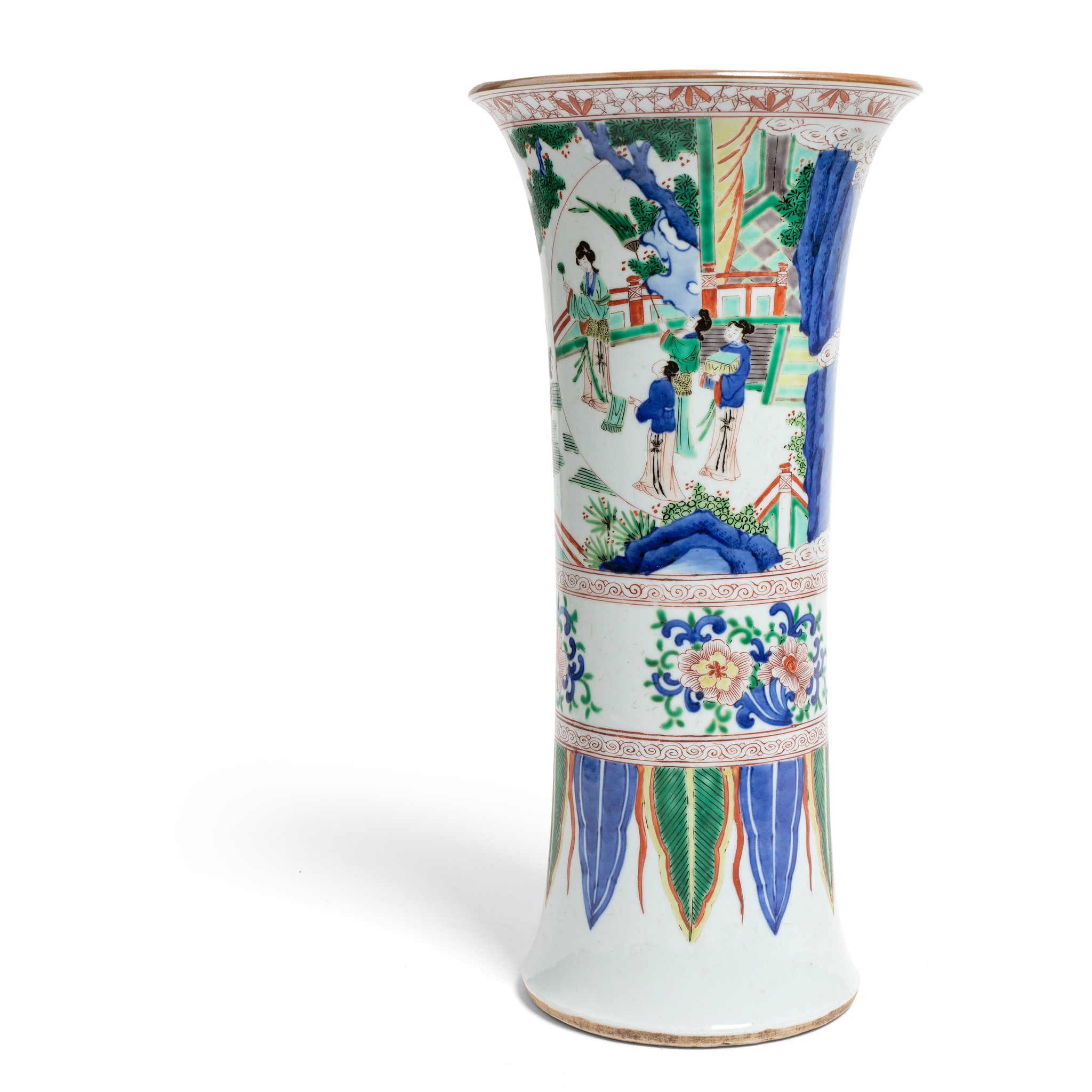 WUCAI BEAKER VASE