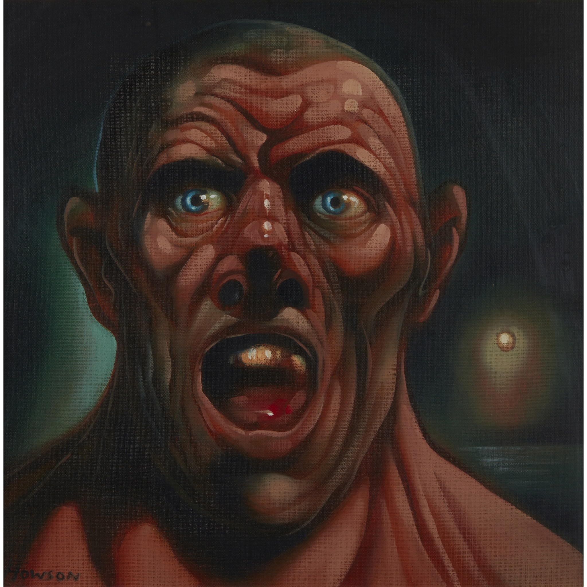 PETER HOWSON O.B.E. (SCOTTISH 1958-)