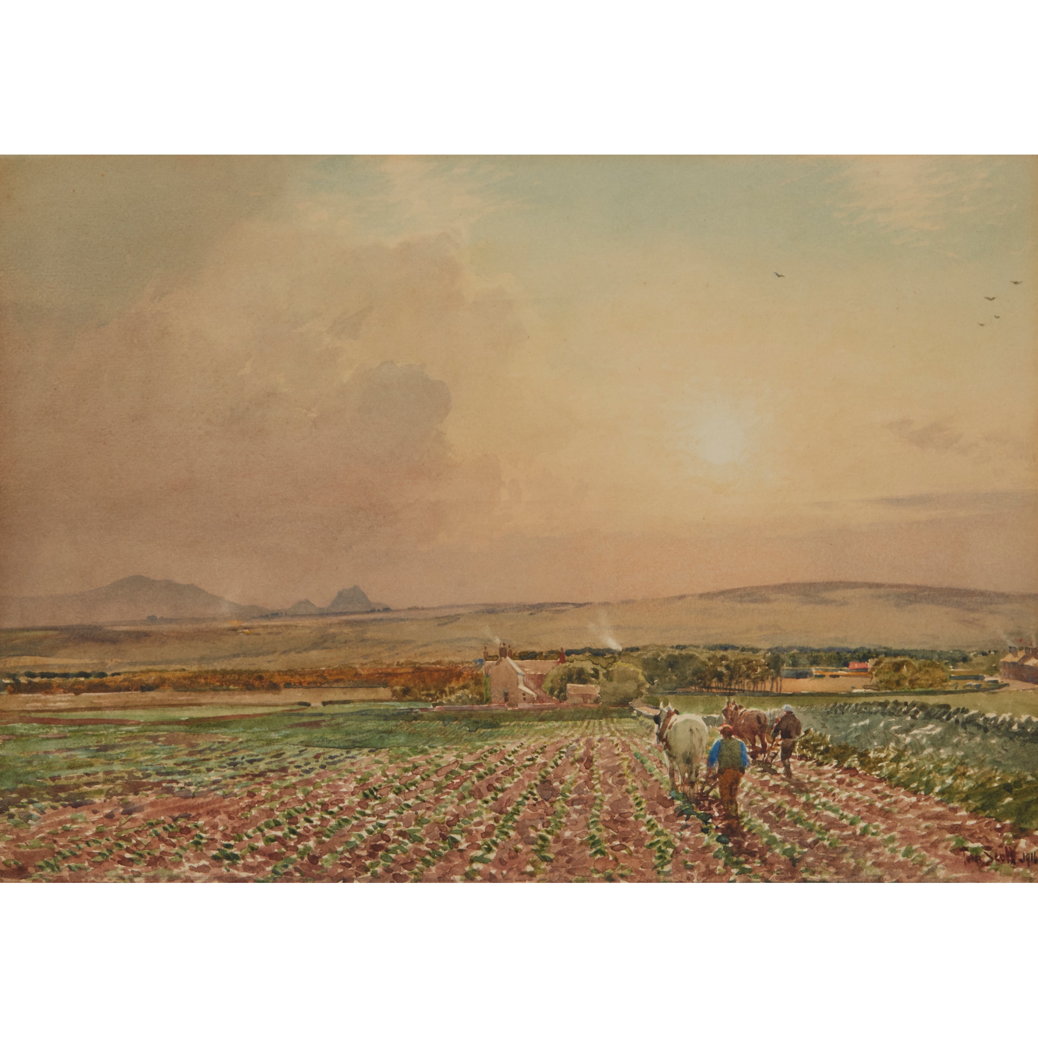 TOM SCOTT R.S.A., R.S.W. (SCOTTISH 1859 - 1957)