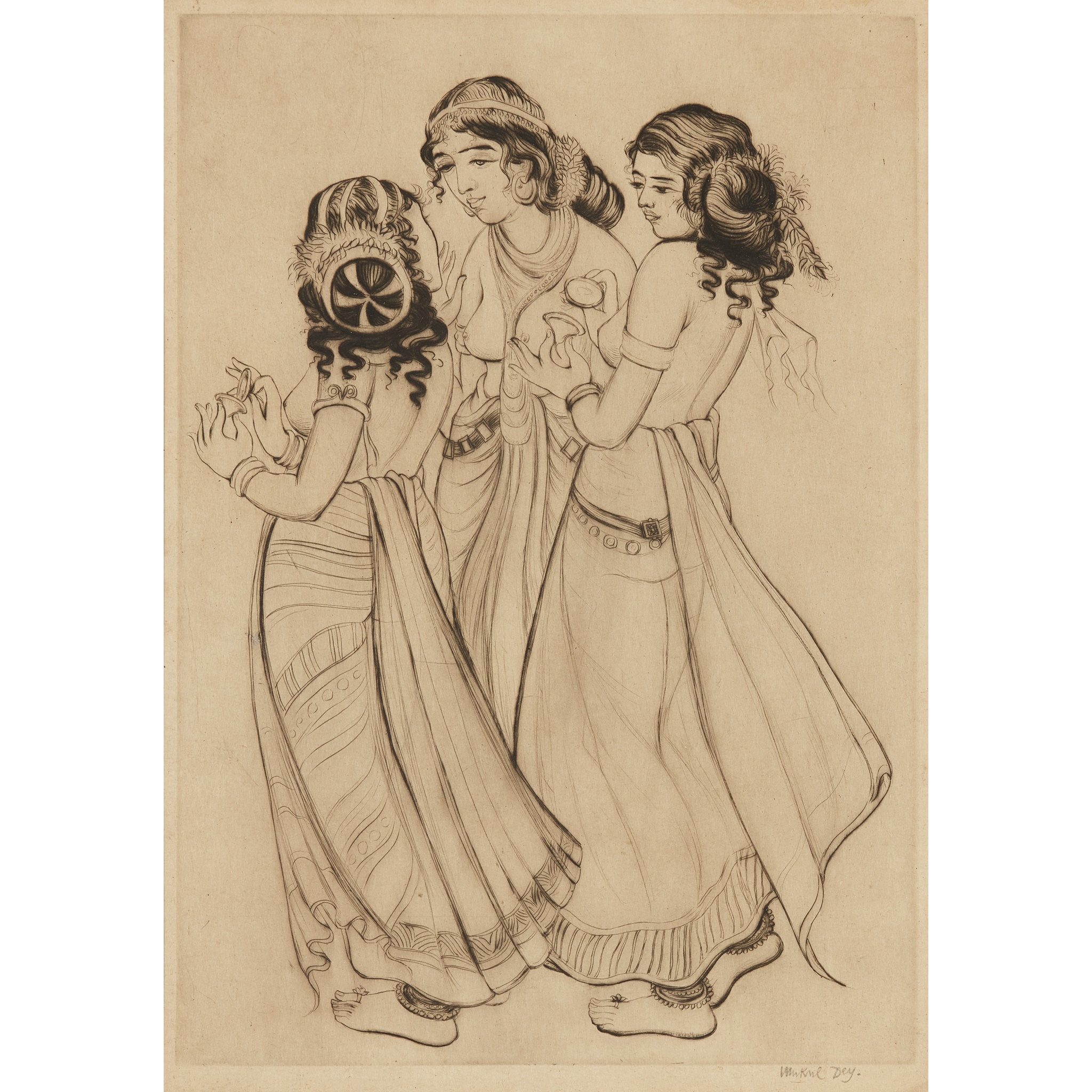 MUKUL DEY (INDIAN 1895-1989)