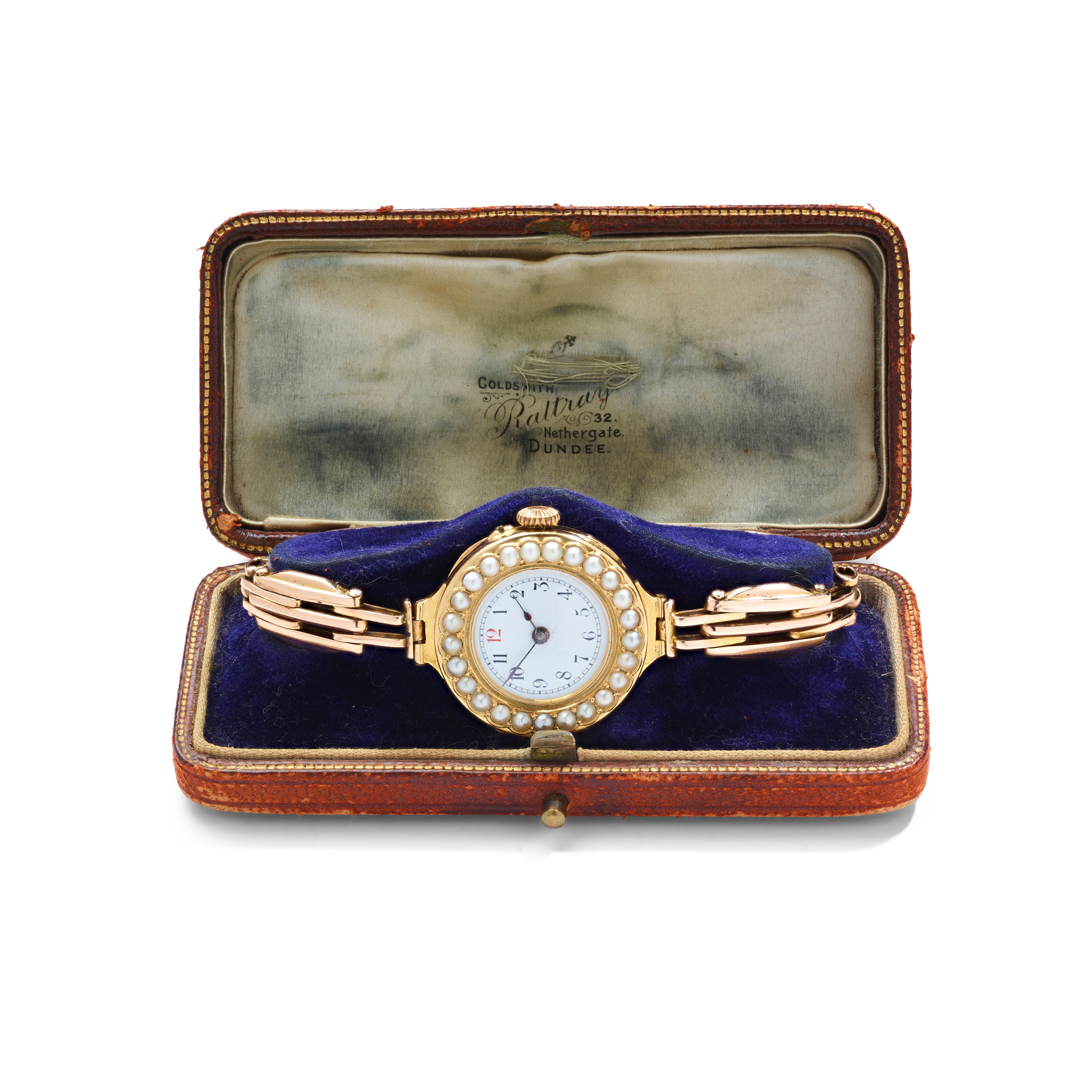 An early 20th century wristwatch