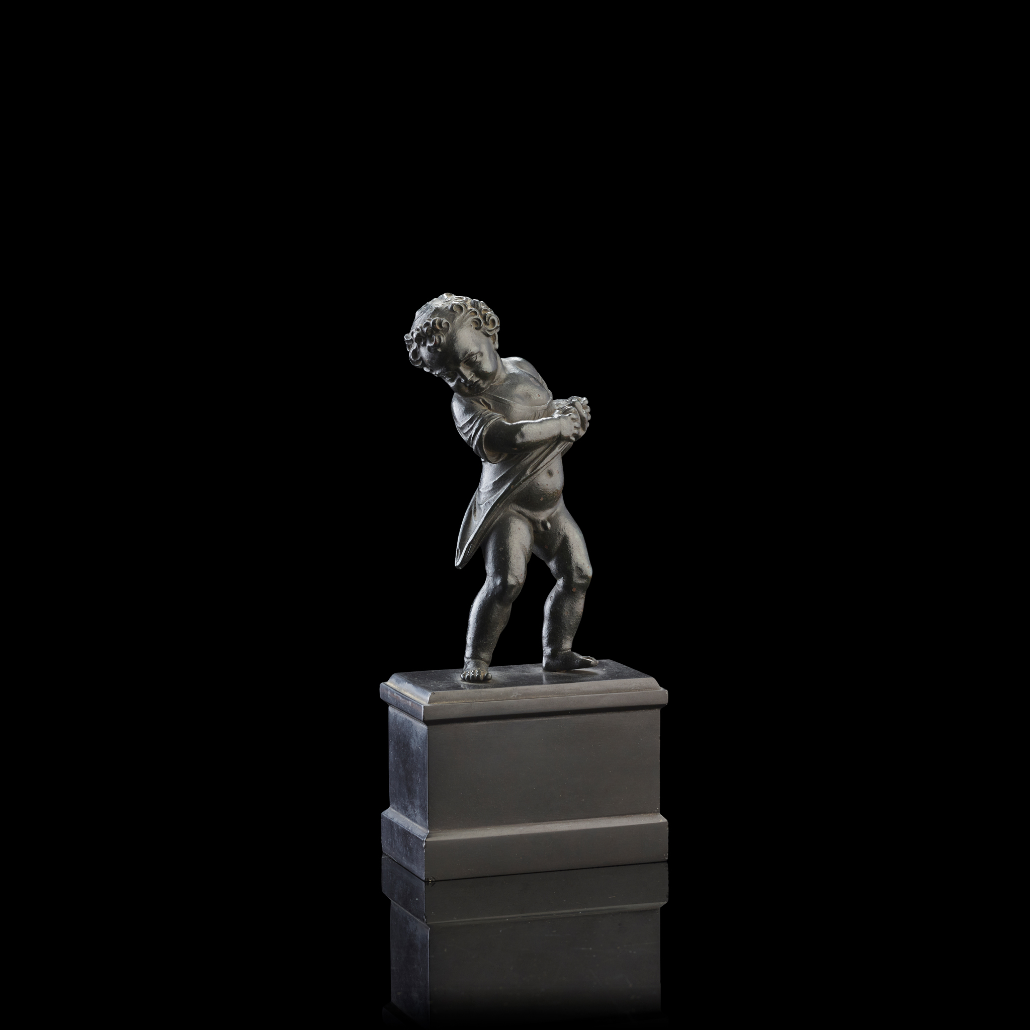 FLORENTINE BRONZE FIGURE OF A PUTTO