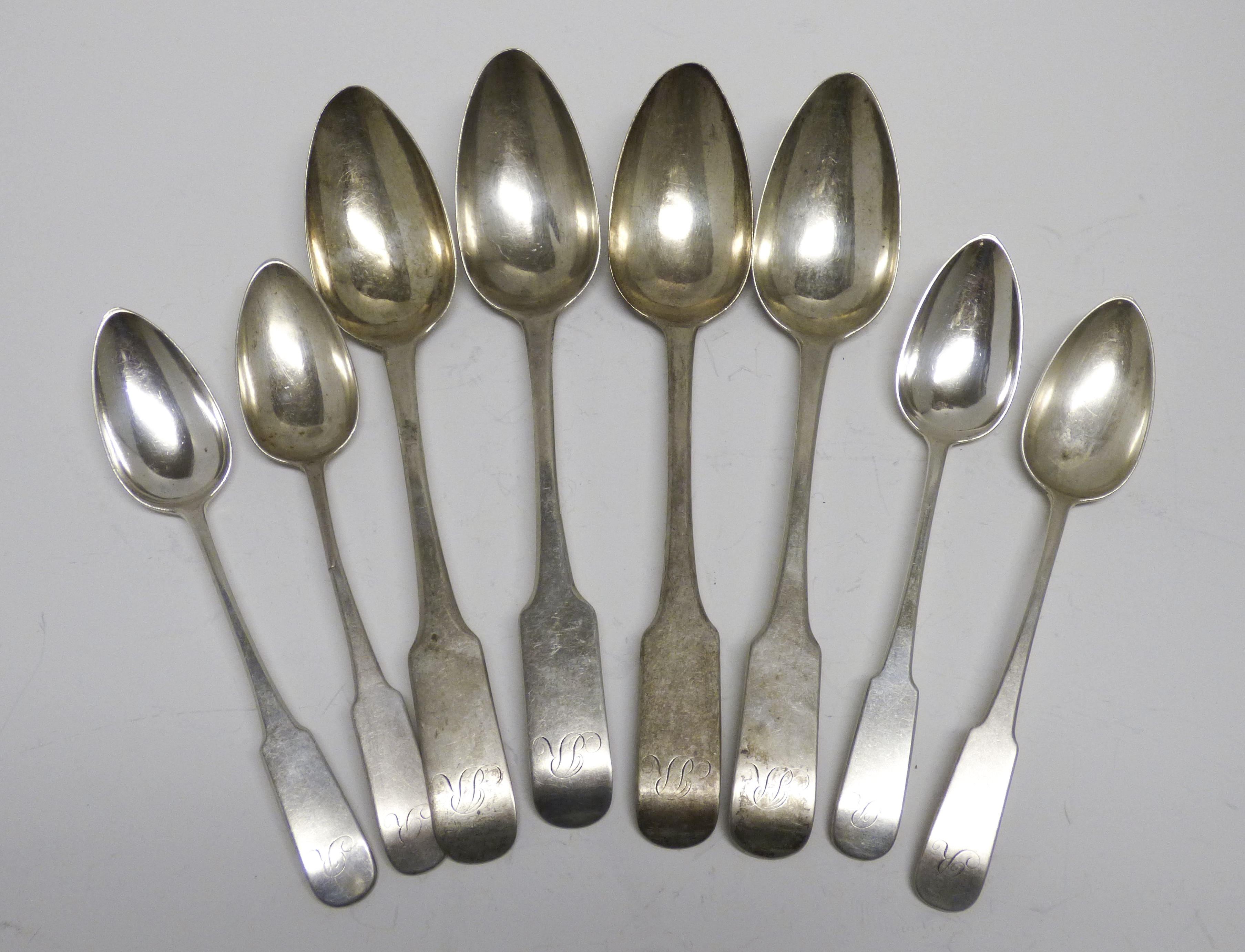 PERTH - A group of Scottish provincial flatware