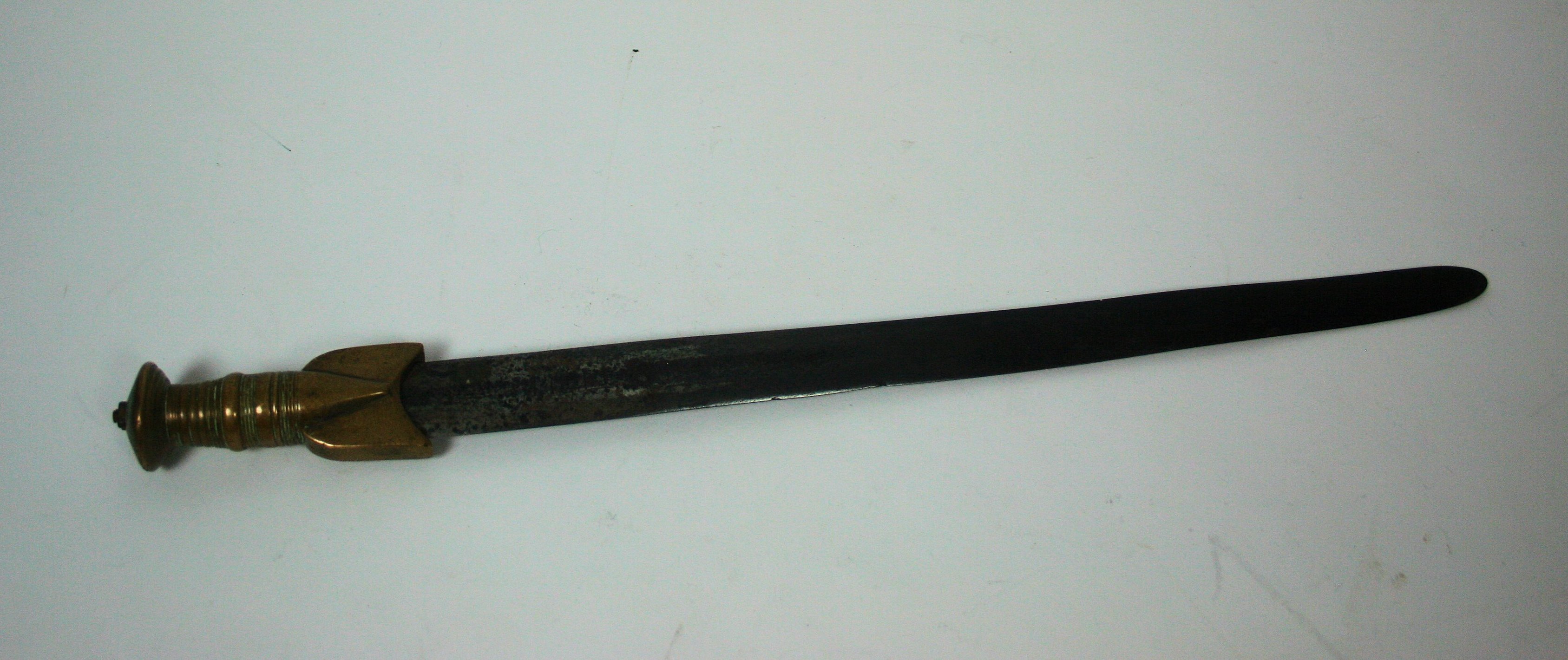 An early brass handled dirk