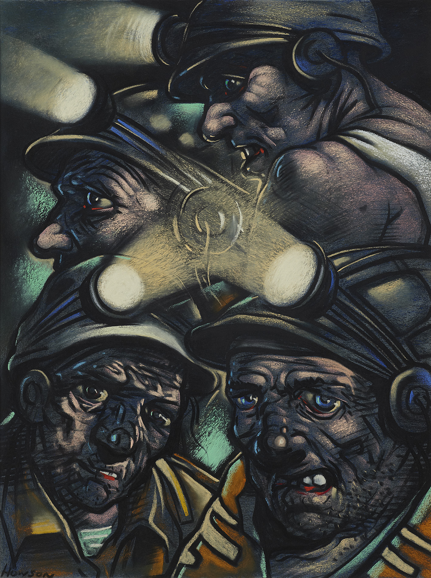 PETER HOWSON O.B.E (SCOTTISH B.1958)