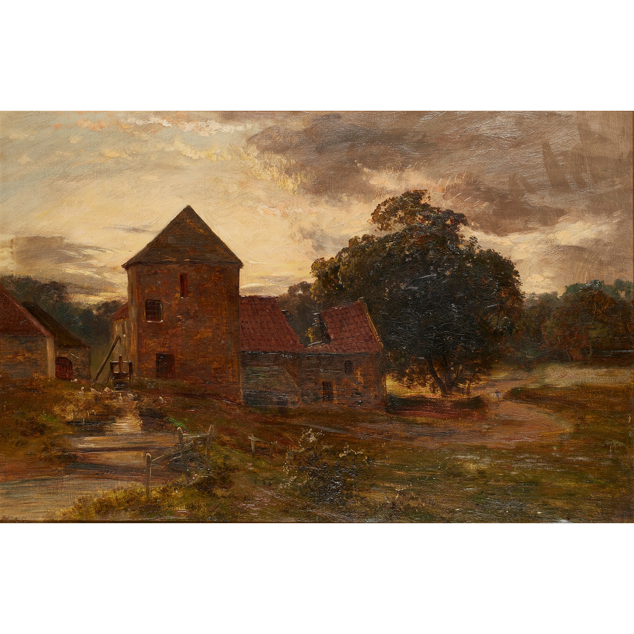 JOHN HAMILTON GLASS A.R.S.A (SCOTTISH FL.1890-1925)