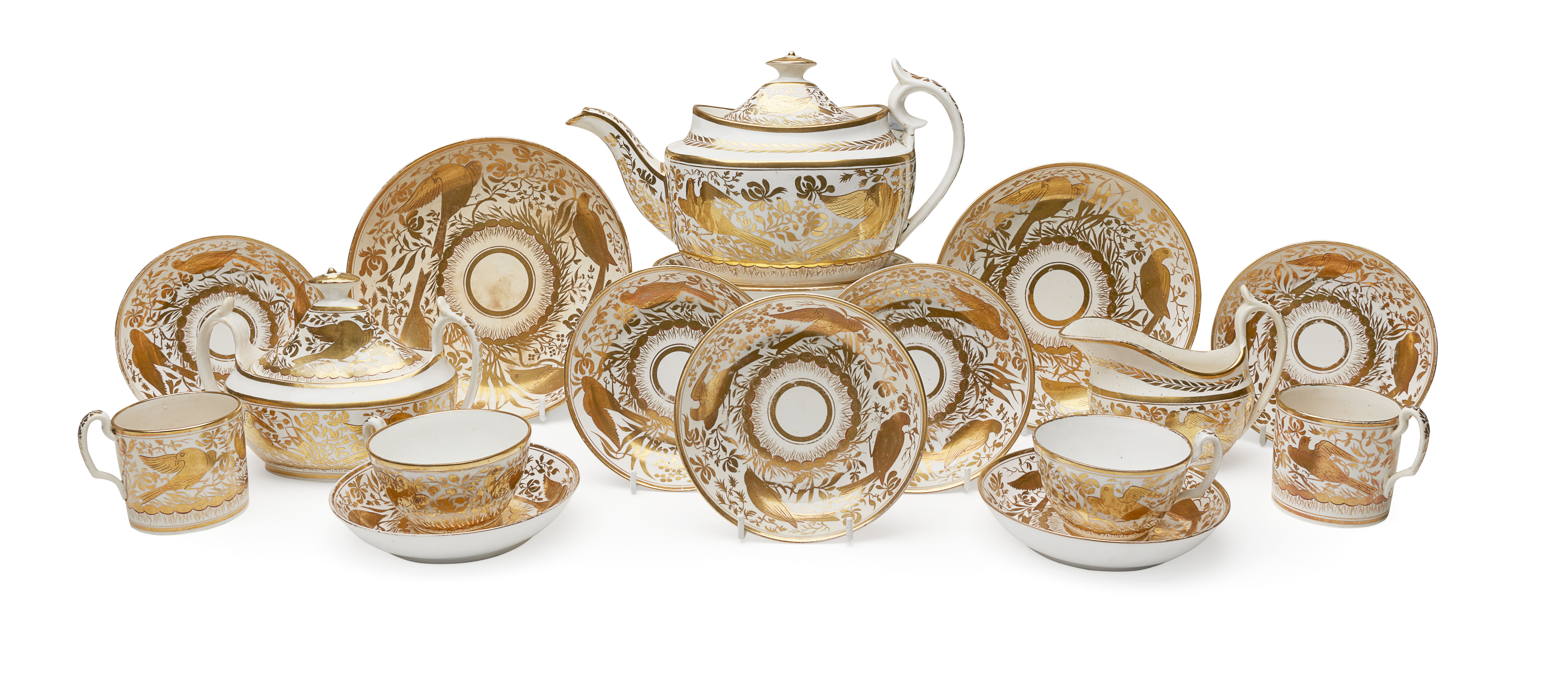 MINTON PART TEA AND COFFEE SERVICE