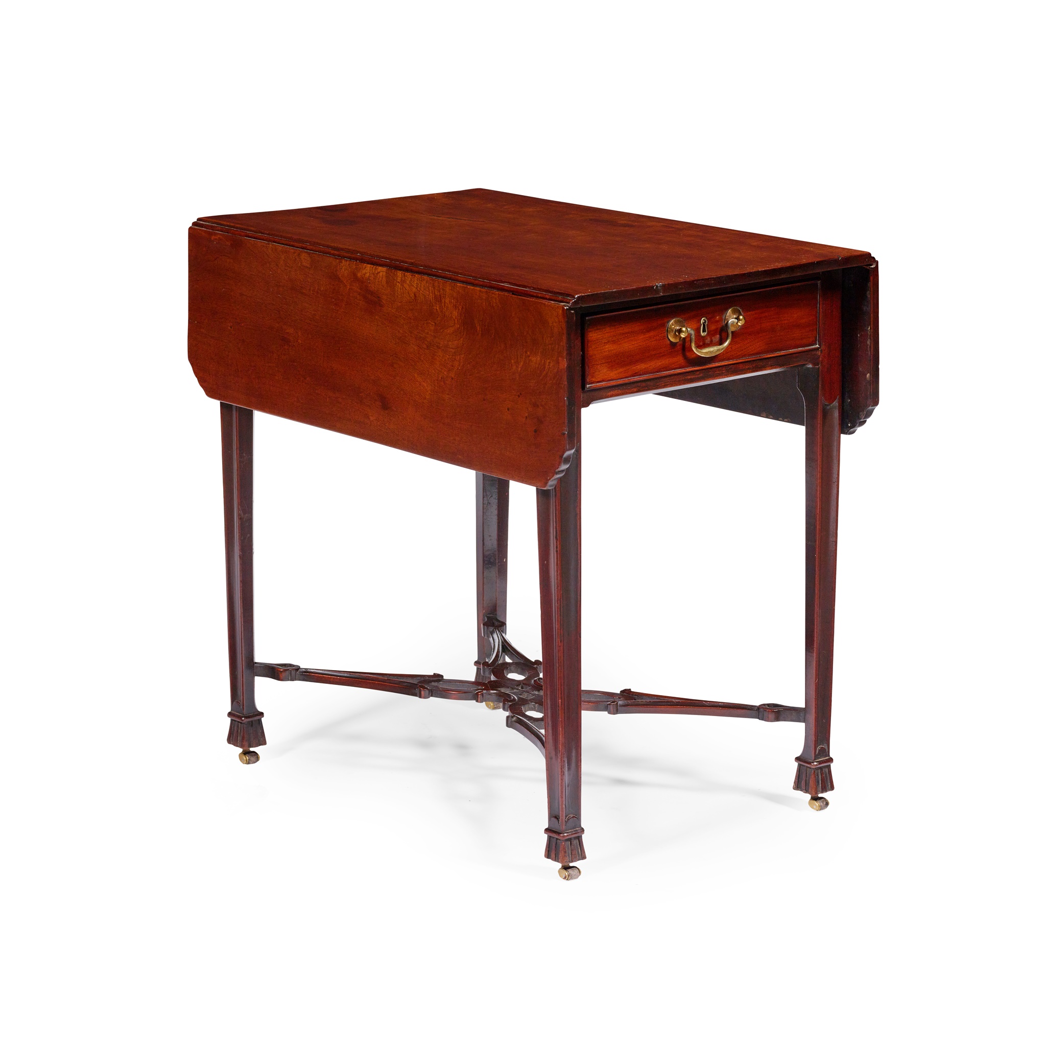 GEORGE III MAHOGANY PEMBROKE TABLE