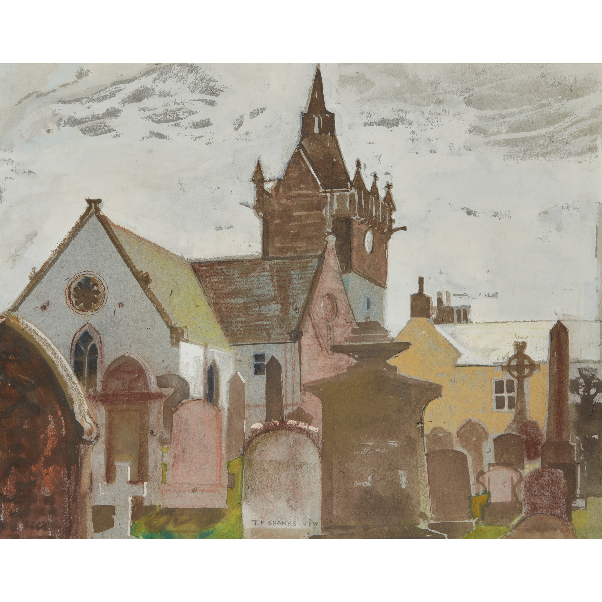 TOM SHANKS R.S.W., R.G.I (SCOTTISH 1921-2020)