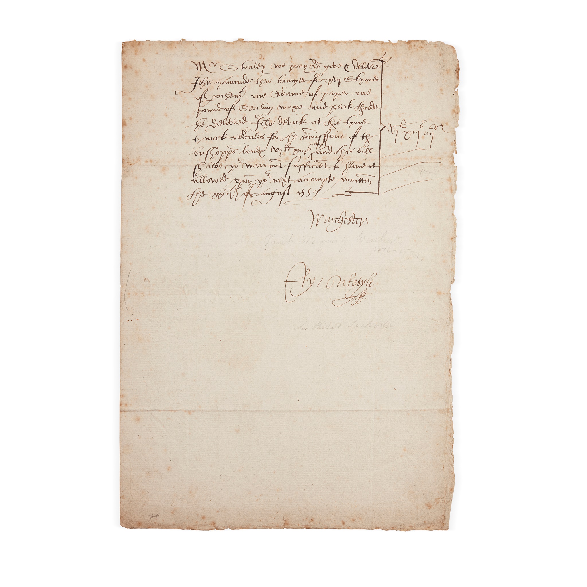 Paulet, William, 1st Marquis of Winchester (c.1483-1572)