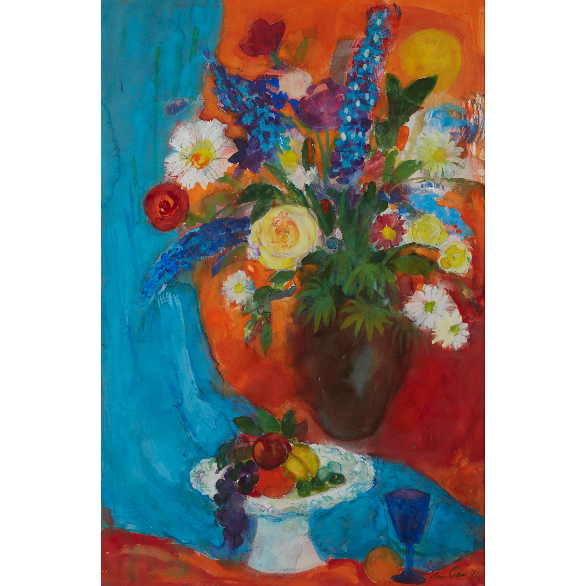 ANN ORAM R.S.W. (SCOTTISH B.1956)