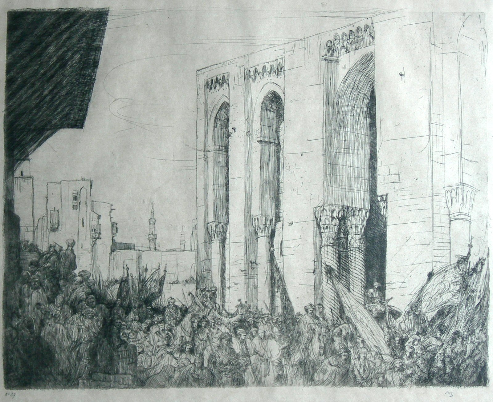 MARIUS ALEXANDER JACQUES BAUER (DUTCH 1867-1932)