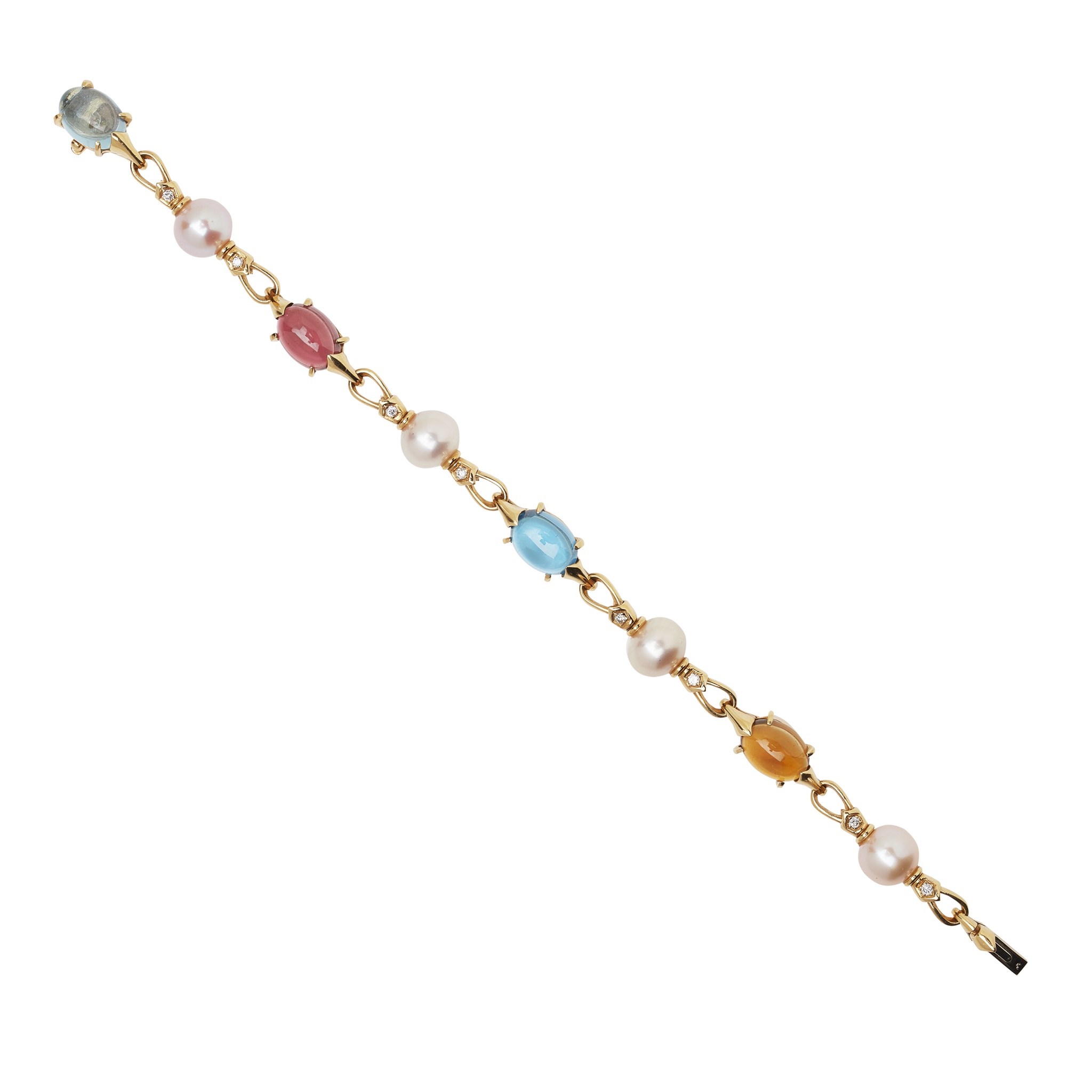 A multi-gem set bracelet, Bulgari