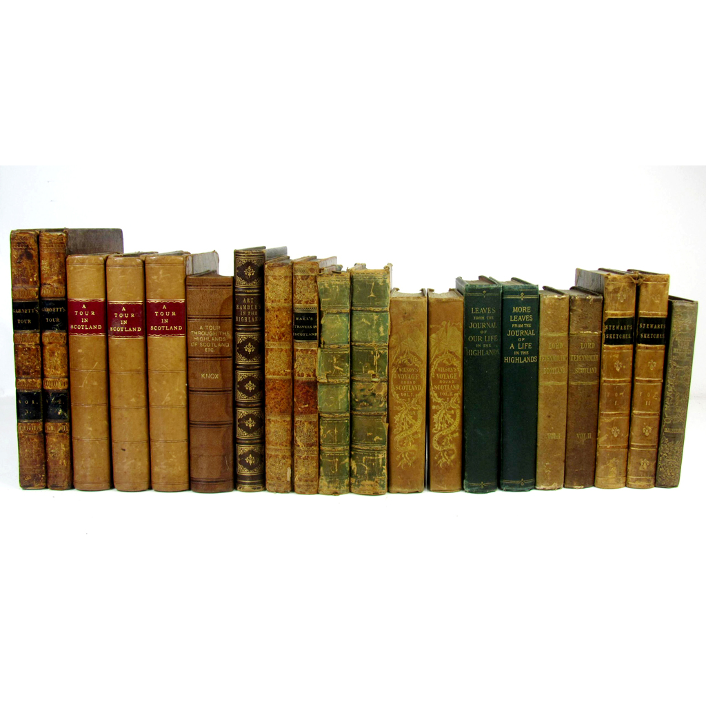 Scottish Travel, 20 volumes, including