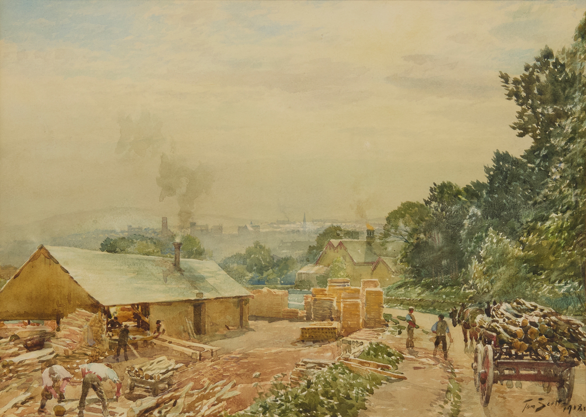 TOM SCOTT R.S.A. (SCOTTISH 1854-1927)