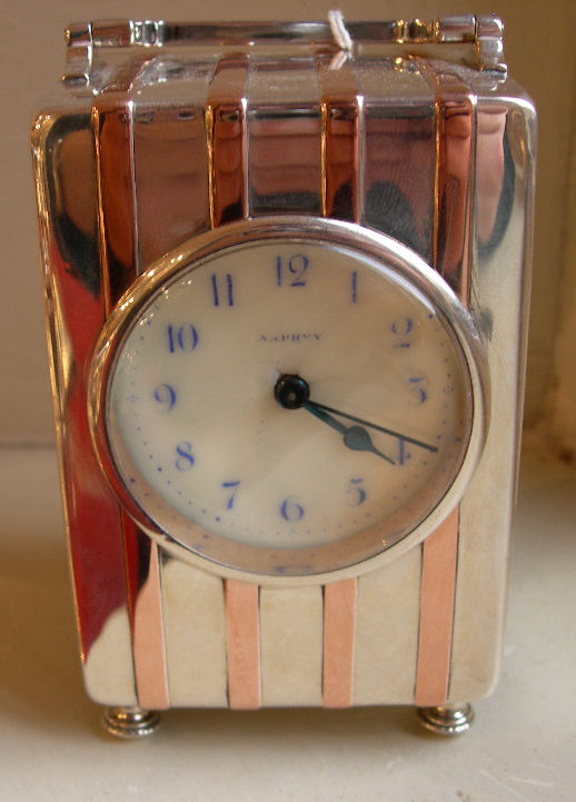 ASPREY - a late Victorian travelling clock,