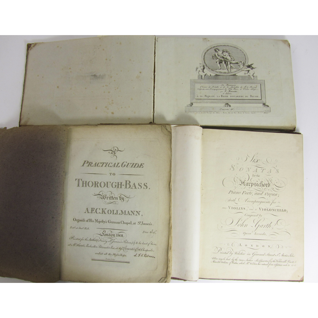 Music, chiefly 19th century, a quantity including Mozart, W.A.