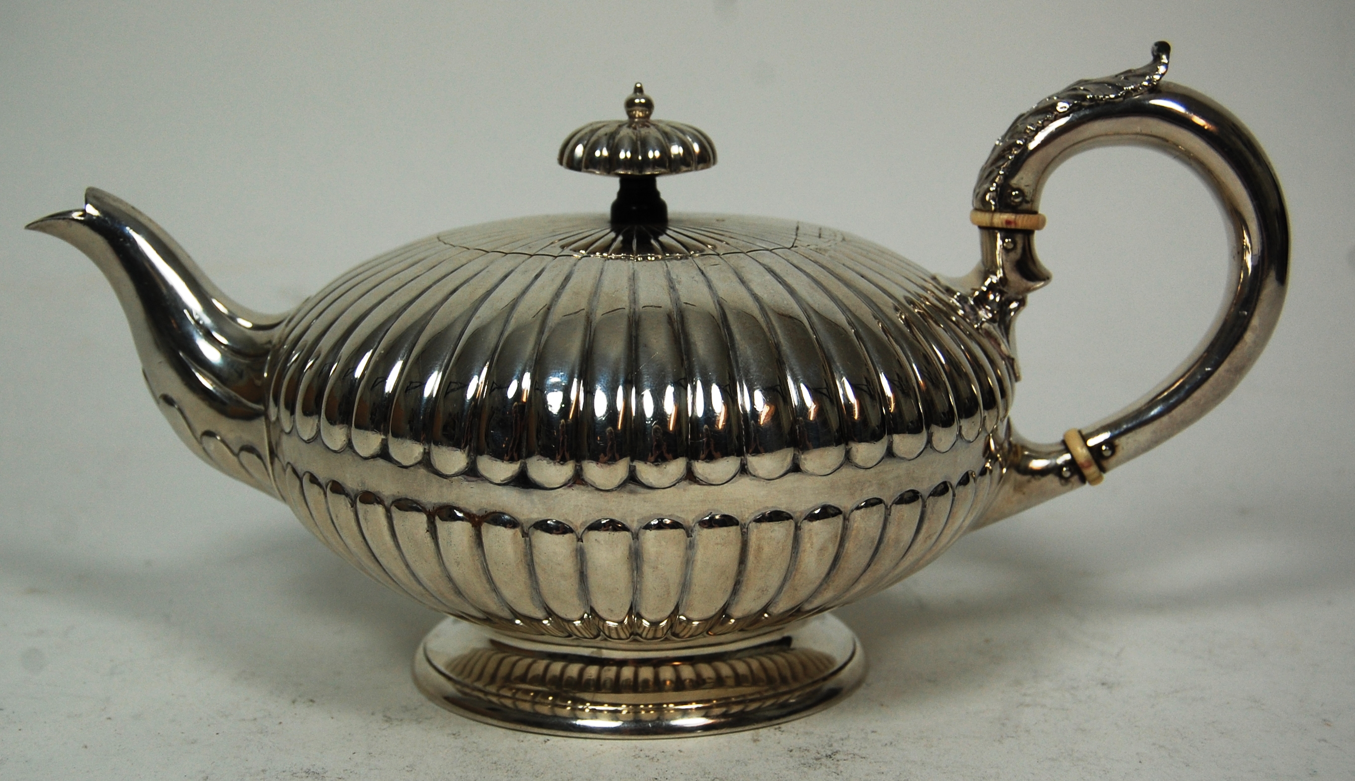 A mid Victorian teapot