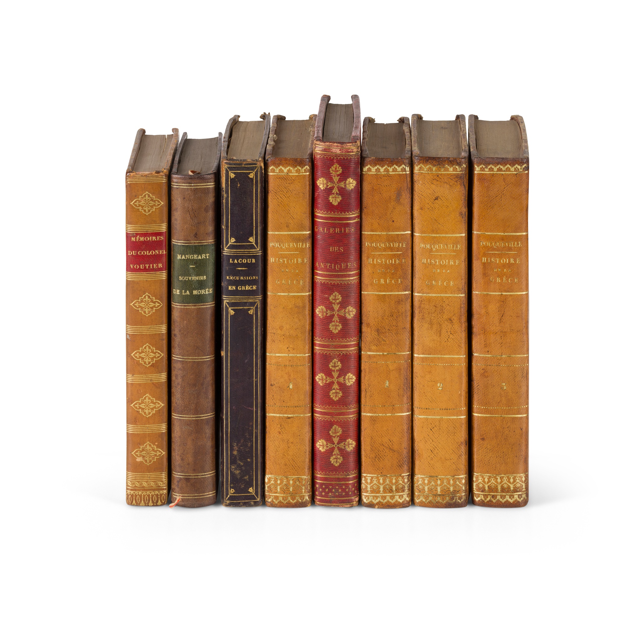 Greek Revolution and History, 8 French volumes