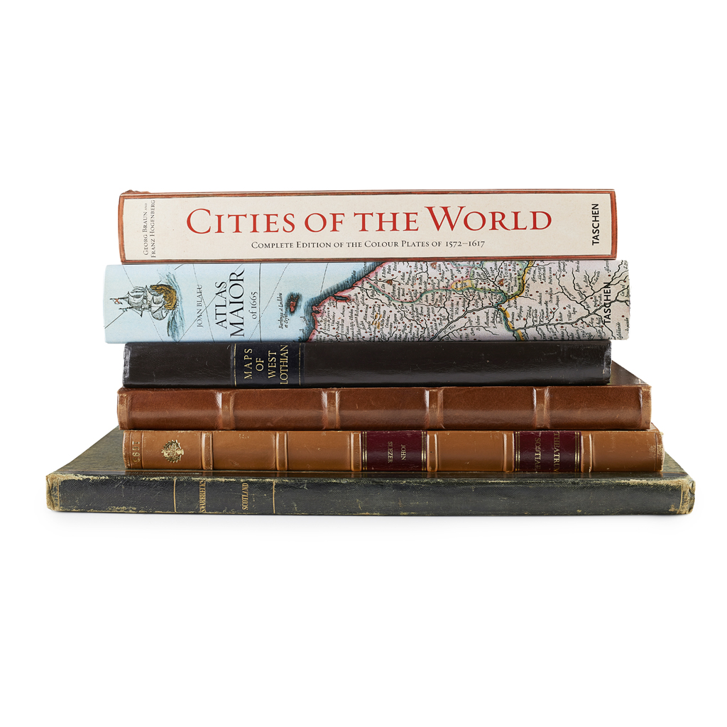 A COLLECTION OF FACSIMILE FOLIO ATLASES