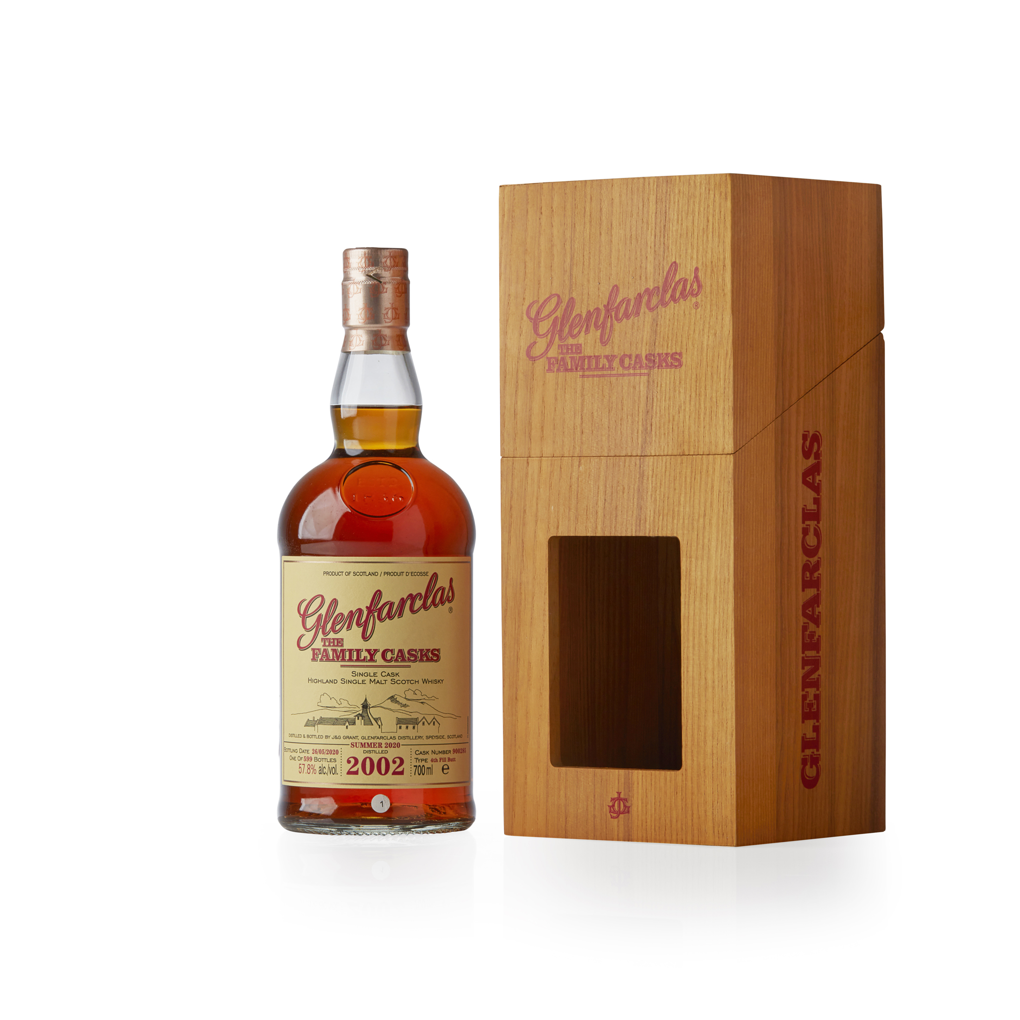 GLENFARCLAS 17 YEAR OLD - FAMILY CASK